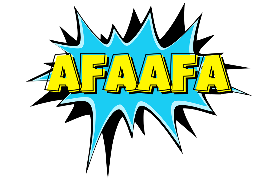 Afaafa amazing logo