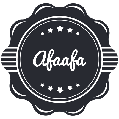 Afaafa badge logo