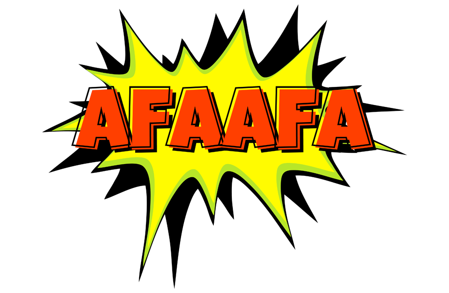 Afaafa bigfoot logo