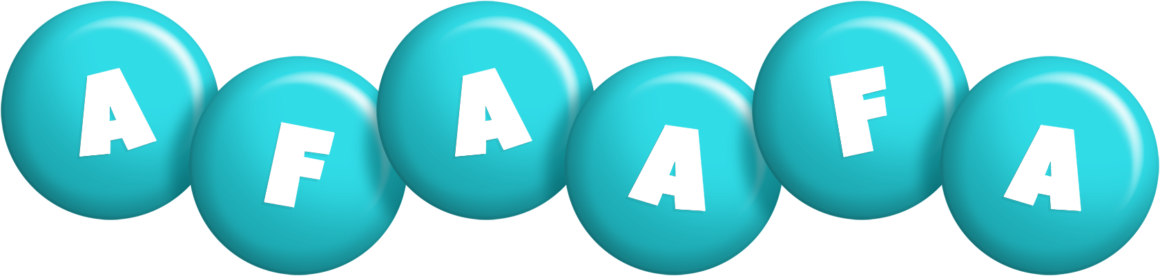 Afaafa candy-azur logo