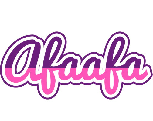 Afaafa cheerful logo