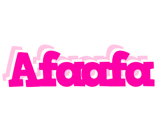 Afaafa dancing logo