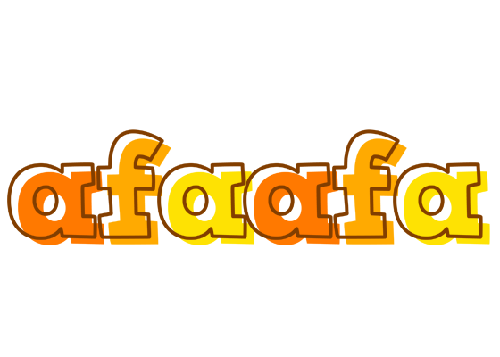 Afaafa desert logo