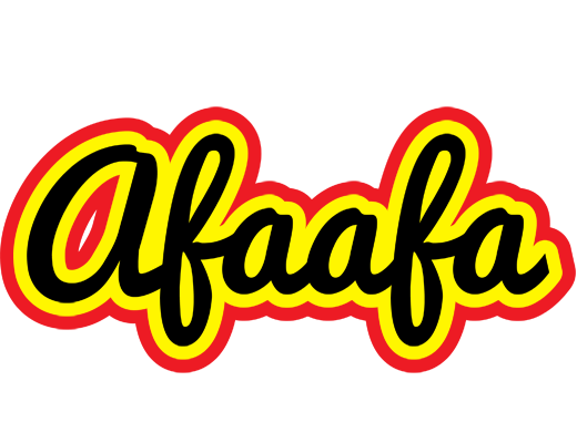Afaafa flaming logo