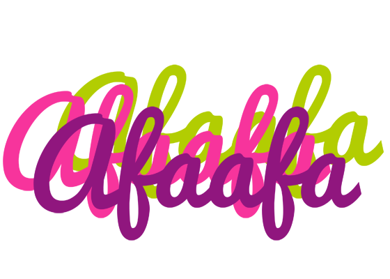 Afaafa flowers logo
