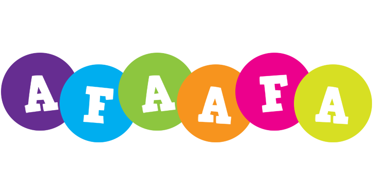 Afaafa happy logo