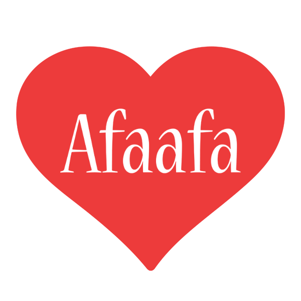 Afaafa love logo