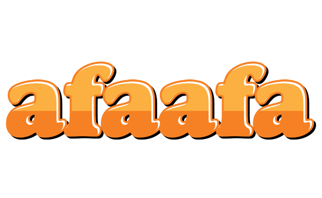 Afaafa orange logo