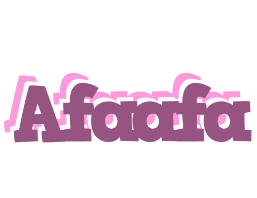 Afaafa relaxing logo