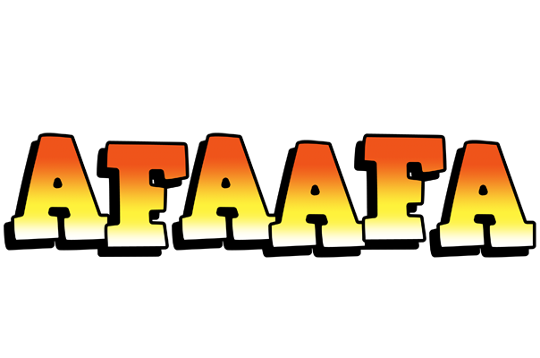 Afaafa sunset logo