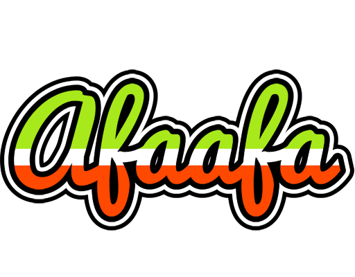 Afaafa superfun logo