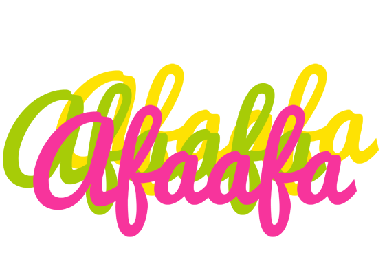 Afaafa sweets logo