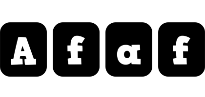 Afaf box logo