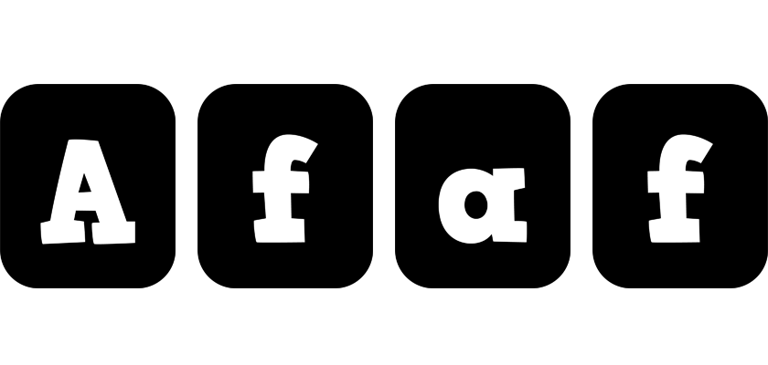 Afaf box logo