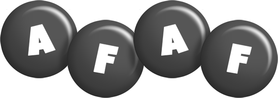 Afaf candy-black logo