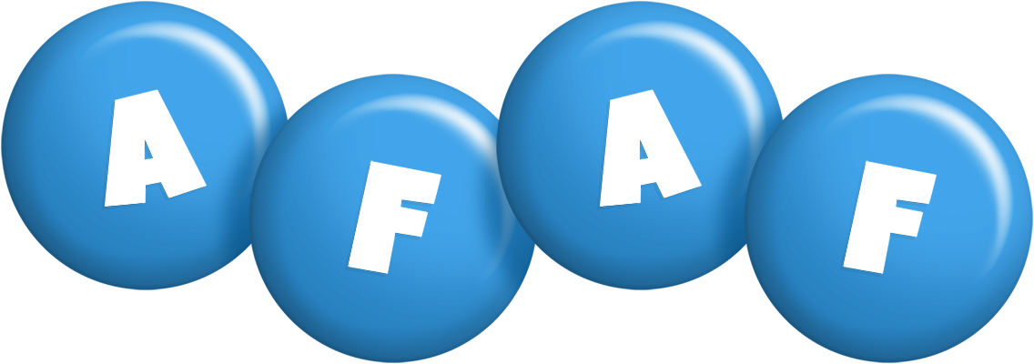 Afaf candy-blue logo