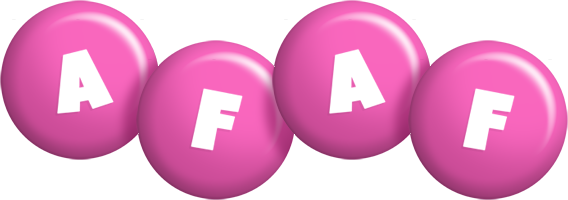 Afaf candy-pink logo