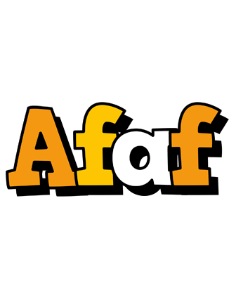 Afaf cartoon logo