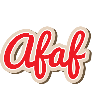 Afaf chocolate logo