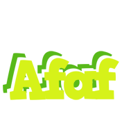 Afaf citrus logo