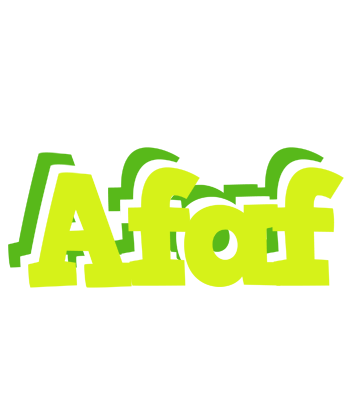 Afaf citrus logo