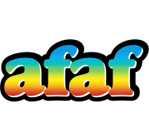 Afaf color logo