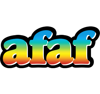 Afaf color logo