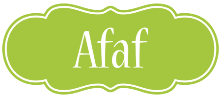 Afaf family logo