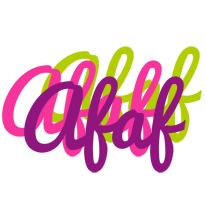 Afaf flowers logo