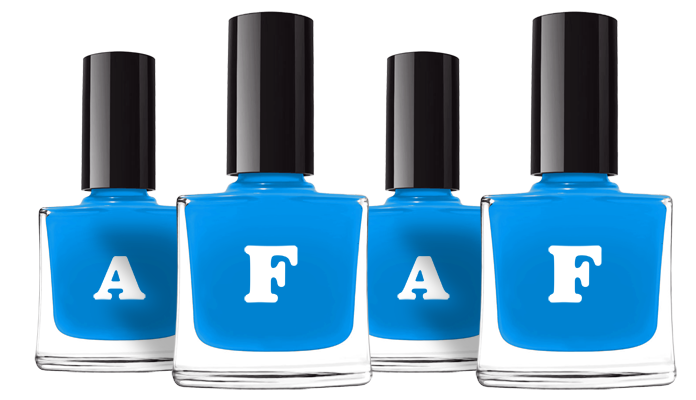 Afaf glossy logo
