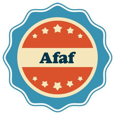 Afaf labels logo