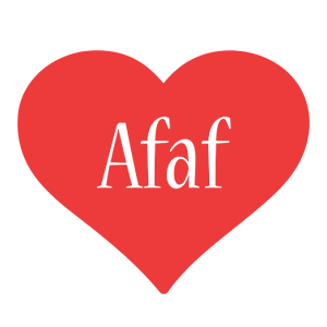 Afaf love logo