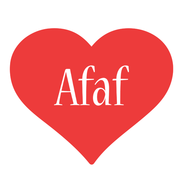 Afaf love logo