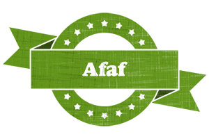 Afaf natural logo