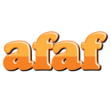 Afaf orange logo