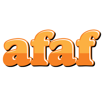Afaf orange logo