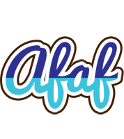 Afaf raining logo