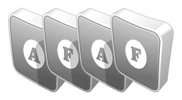 Afaf silver logo