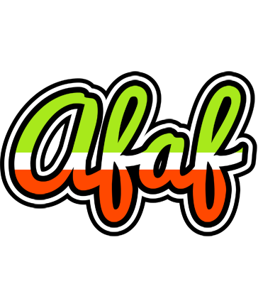 Afaf superfun logo