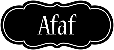 Afaf welcome logo