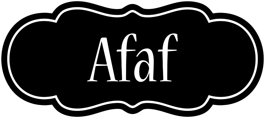 Afaf welcome logo