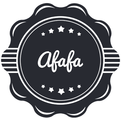 Afafa badge logo