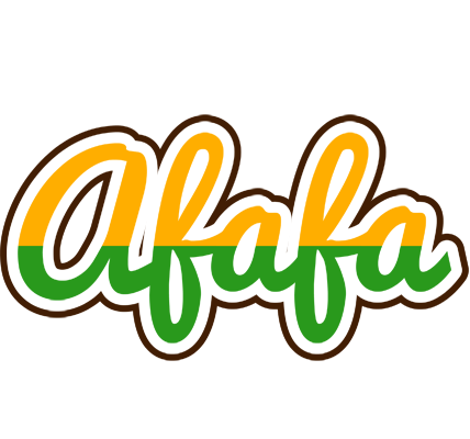 Afafa banana logo