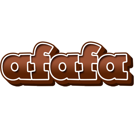 Afafa brownie logo