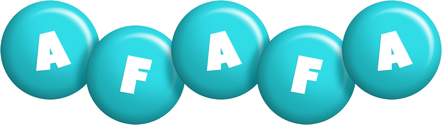 Afafa candy-azur logo