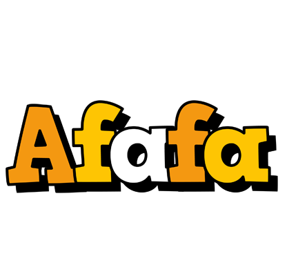 Afafa cartoon logo