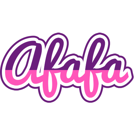 Afafa cheerful logo