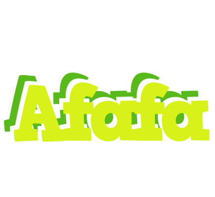 Afafa citrus logo