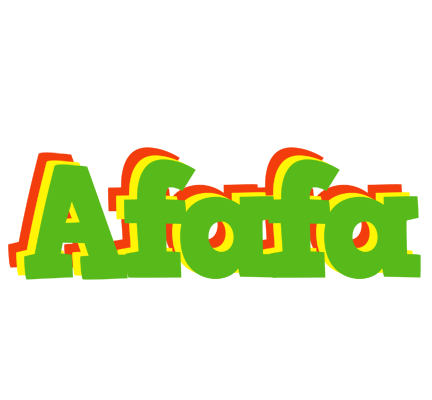 Afafa crocodile logo
