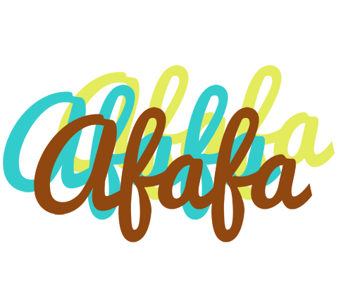 Afafa cupcake logo